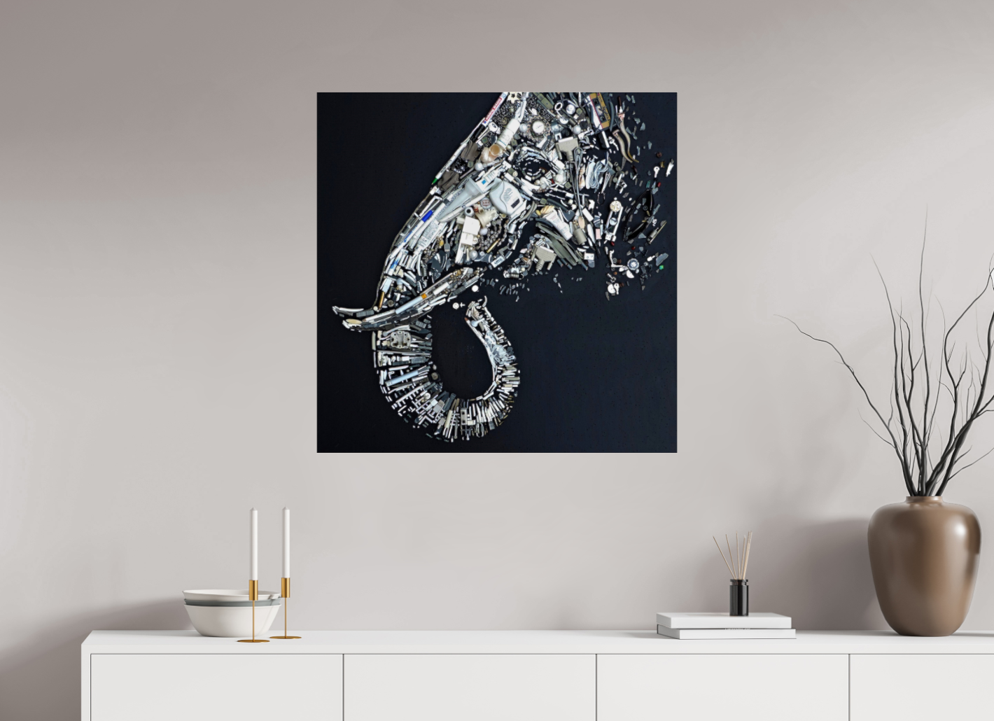 Hathi - Recycled - Limited Edition Dibond Print