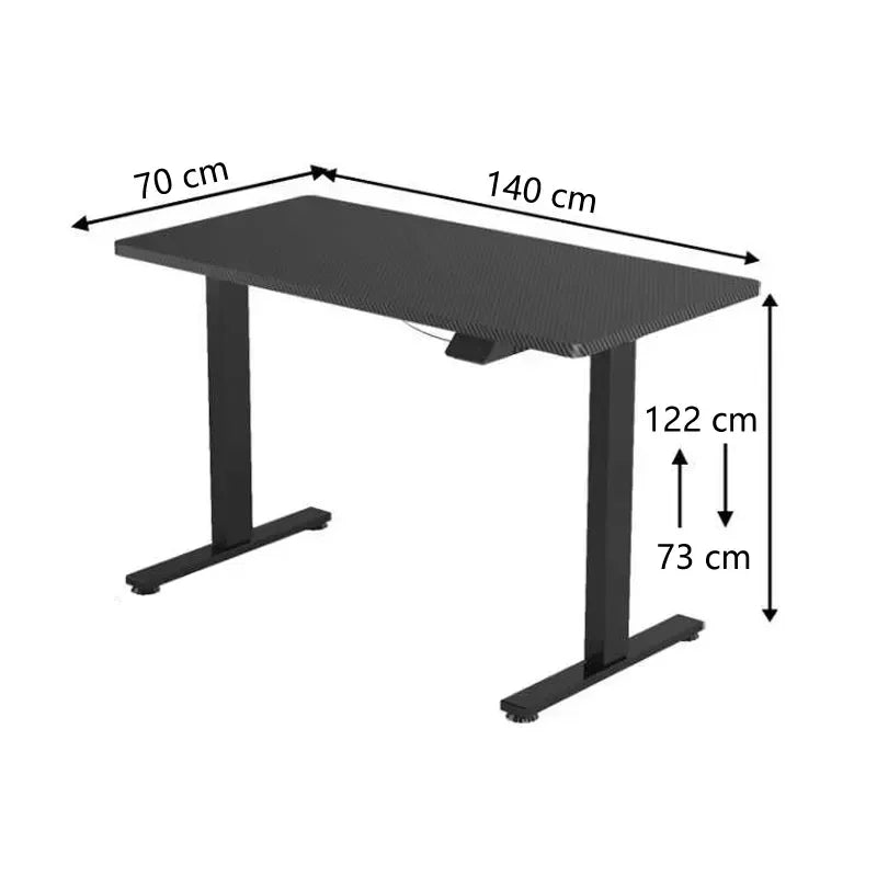 Carbon Elevate Desk – Duurzaam, Elektrisch & Game-Ready 🌱🎮